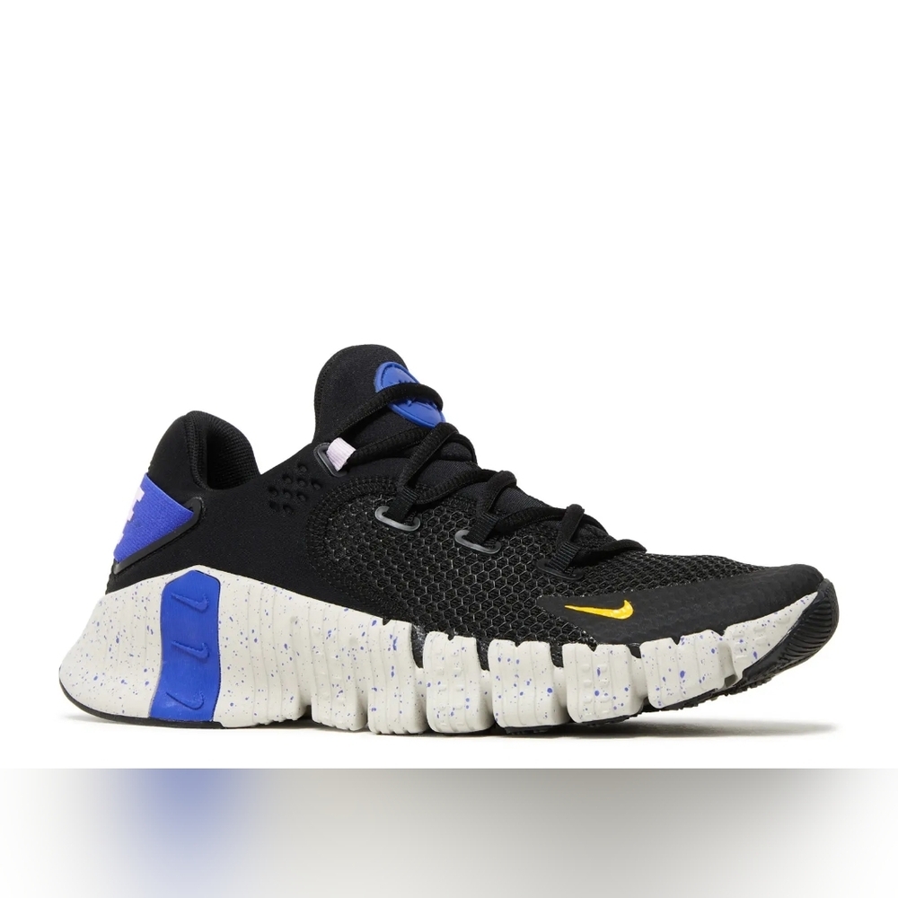Women's Nike Free Metcon 4 Sneaker In Black Lapis Color- Great Condition Size 9